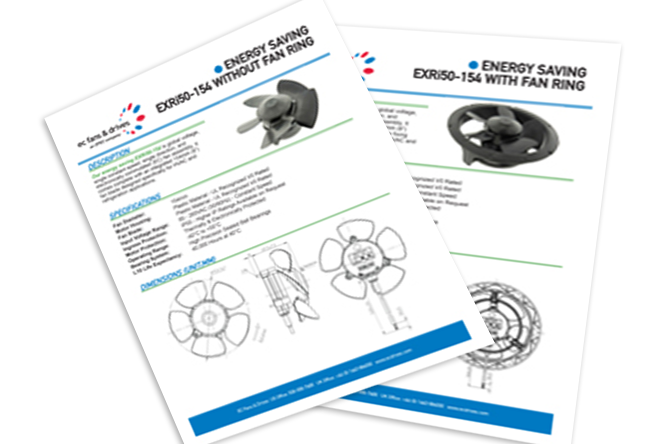 EXRi-50 Fan Pack Datasheets