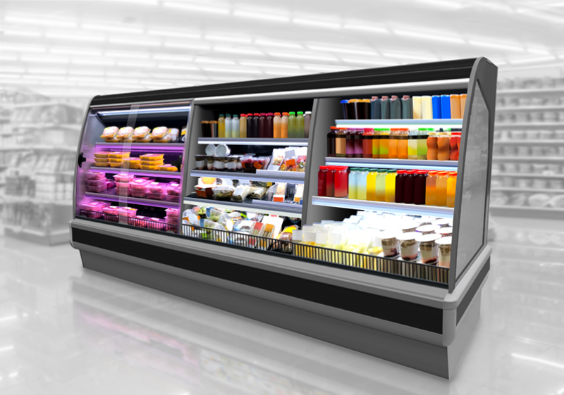 Freezer Cooler in Supermarket